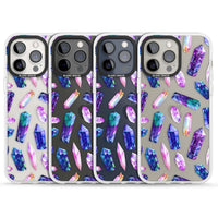 Iridescent Prism Crystals