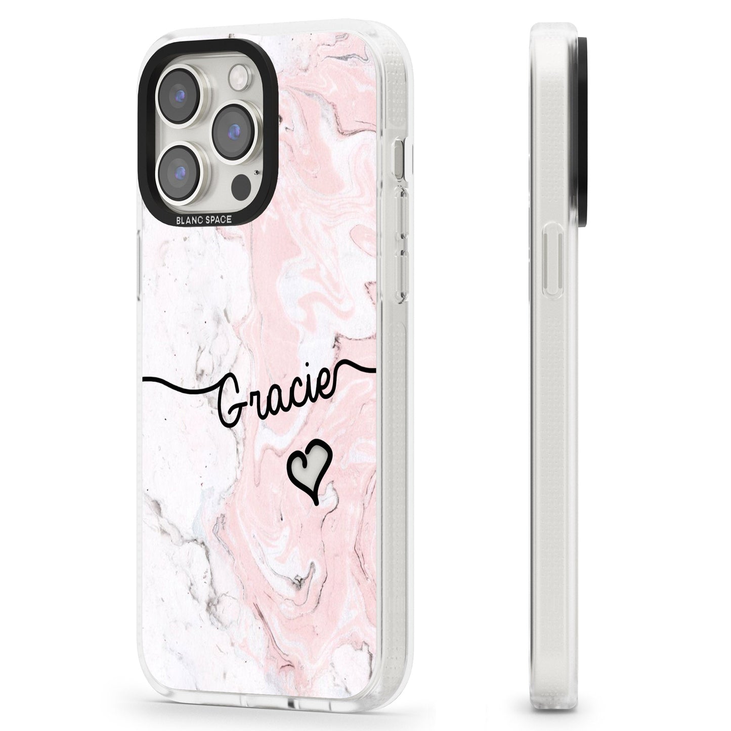 Personalised Pink Marble