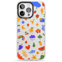 Quirky Cute Icon Pattern