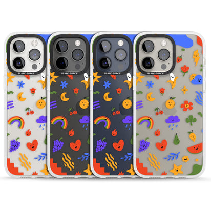 Quirky Cute Icon Pattern