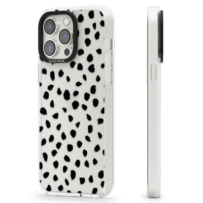 Black Dalmatian Polka Dot