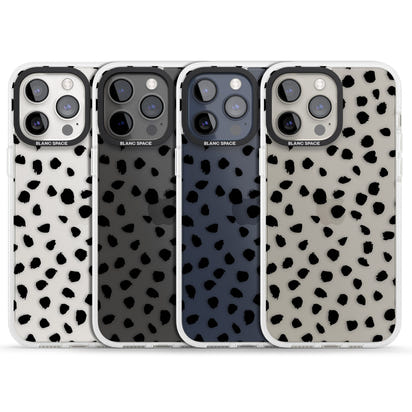 Black Dalmatian Polka Dot