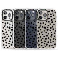 Black Dalmatian Polka Dot