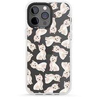 Motif de chien Westie