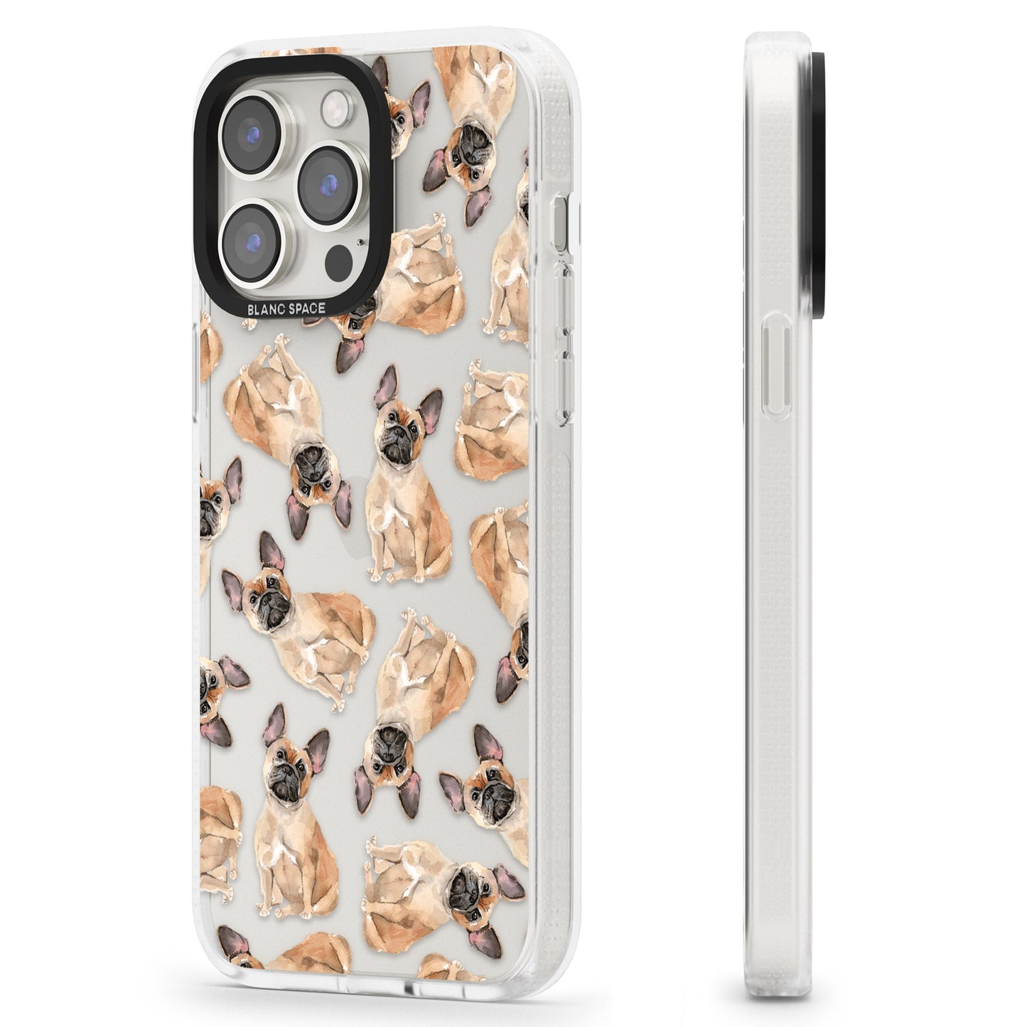 French Bulldog Watercolour Pattern