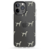 Motif de chien dalmatien