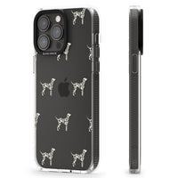Motif de chien dalmatien