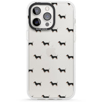 Dachshund Pattern Clear