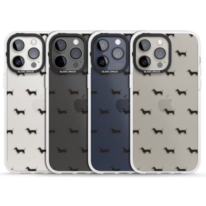 Dachshund Pattern Clear