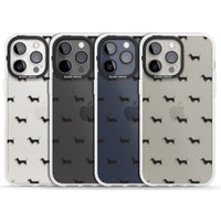 Dachshund Pattern Clear