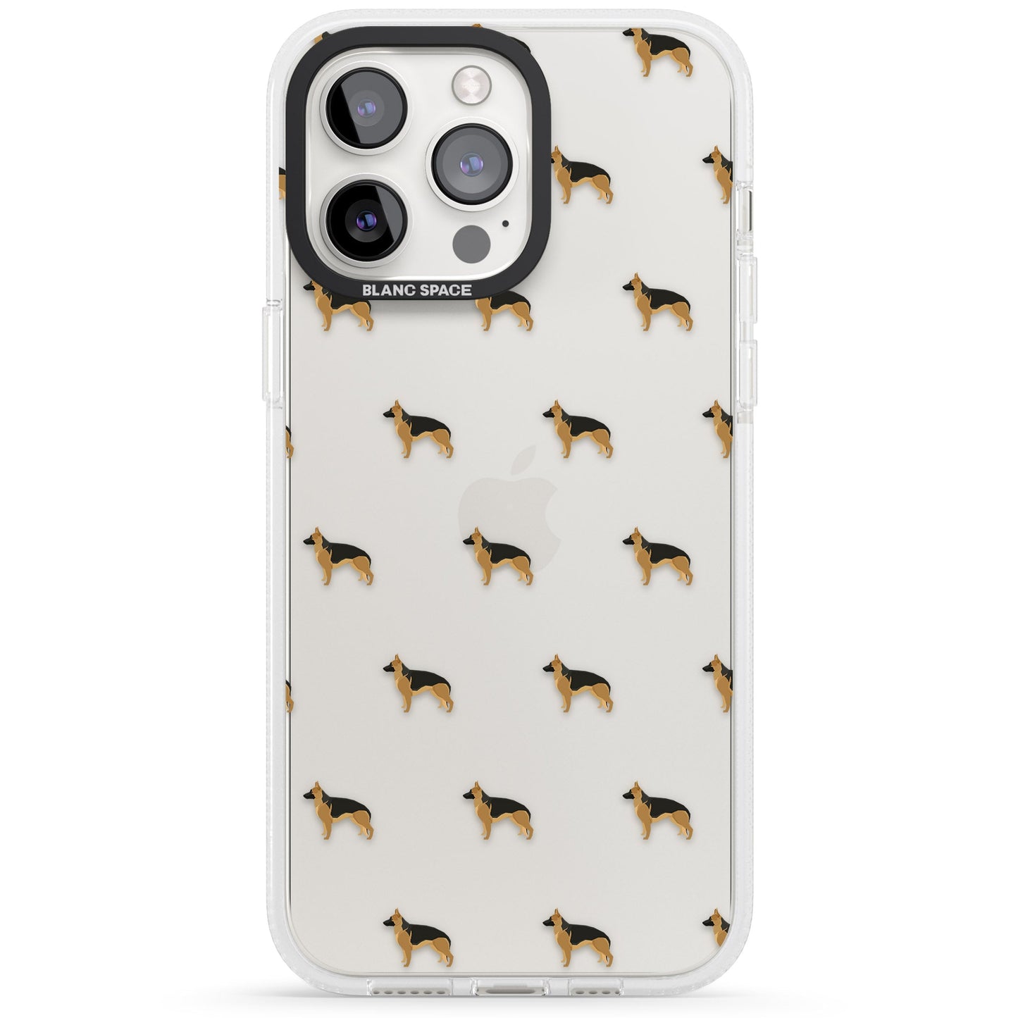 German Shepherd Pattern Clear