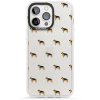 German Shepherd Pattern Clear