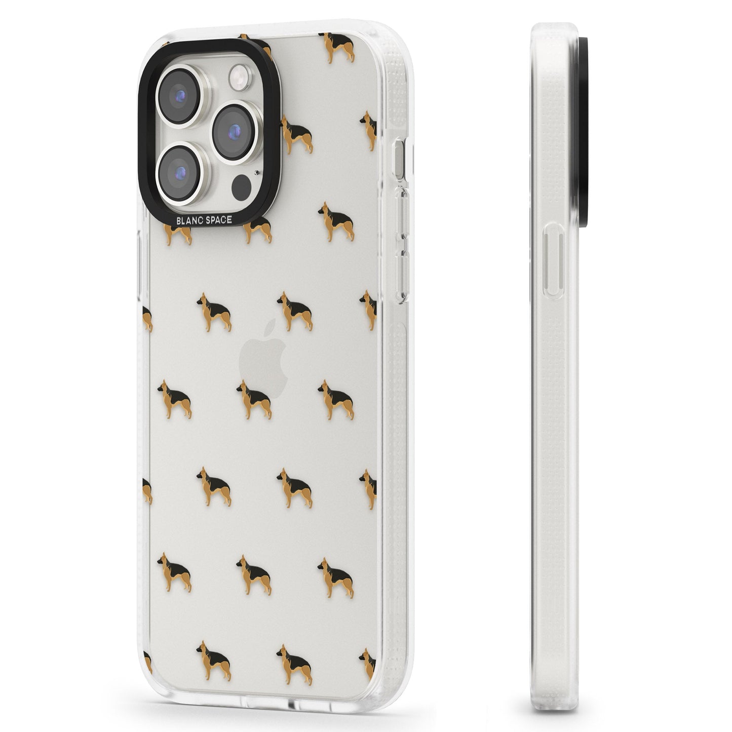 German Shepherd Pattern Clear