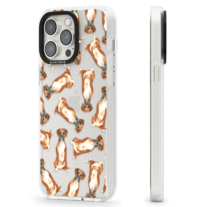 Boxer-Aquarell-Hundemuster