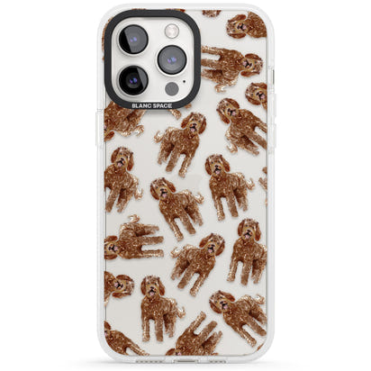 Labradoodle Brown Pattern