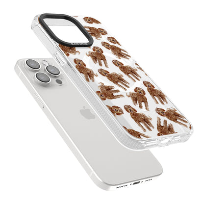 Labradoodle Brown Pattern