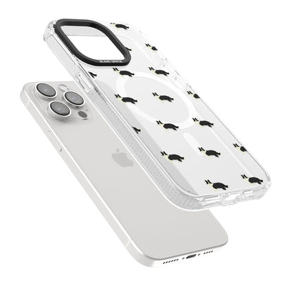 Border Collie Pattern Clear