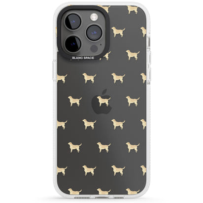 Tan Labrador Dog Pattern