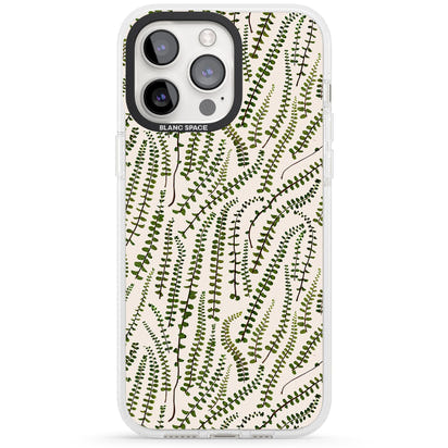 Motif de feuille de fougère