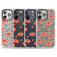 Red Poppy Floral