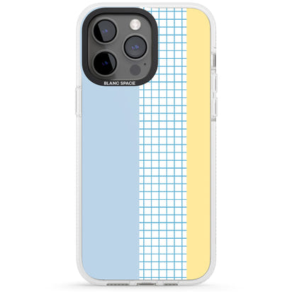 Abstract Grid Blue & Yellow
