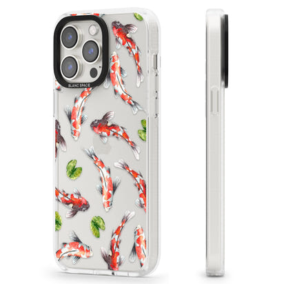 Aquarelle de poissons koi