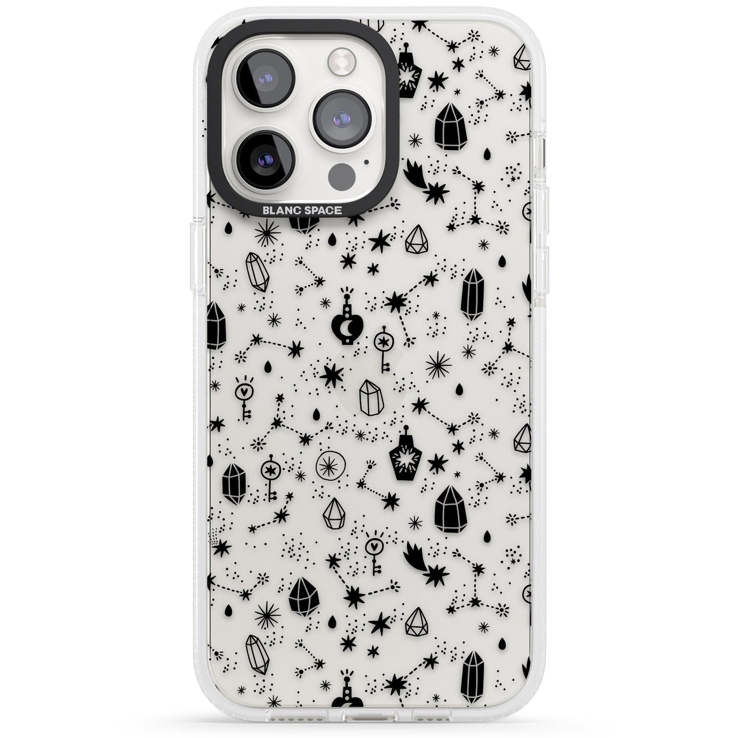 Black Cosmic Crystal