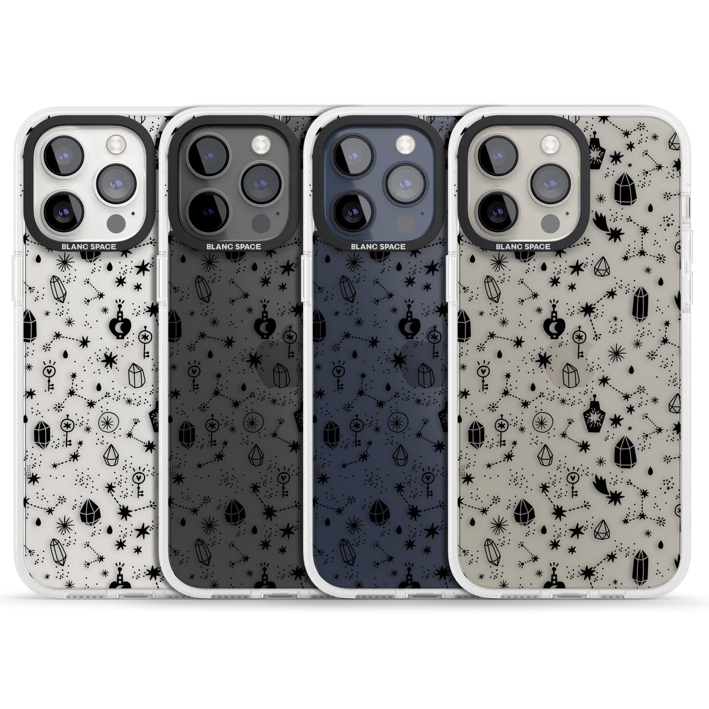 Black Cosmic Crystal