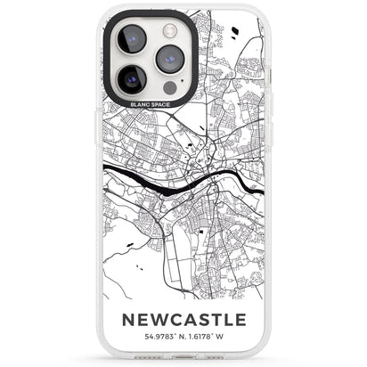 Stadtplan von Newcastle