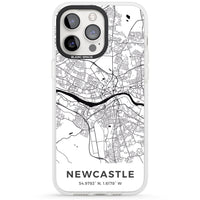 Stadtplan von Newcastle