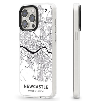 Stadtplan von Newcastle
