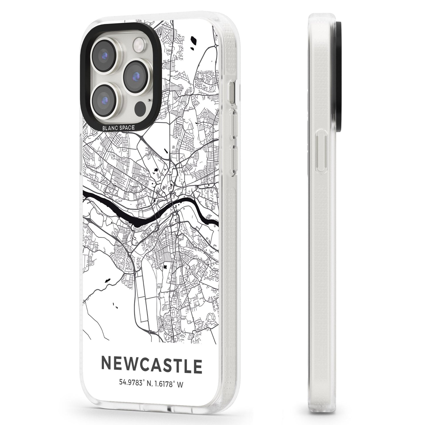 Stadtplan von Newcastle