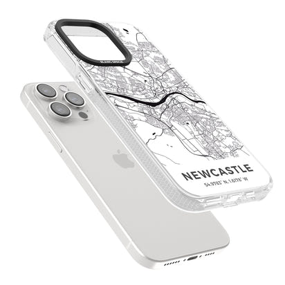 Stadtplan von Newcastle