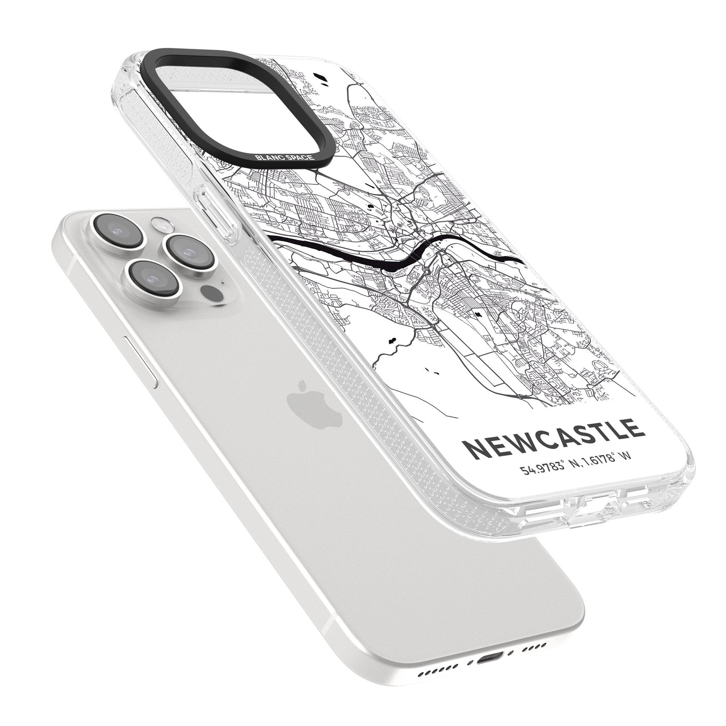 Stadtplan von Newcastle
