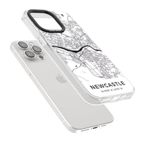 Stadtplan von Newcastle