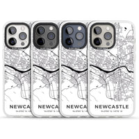 Stadtplan von Newcastle