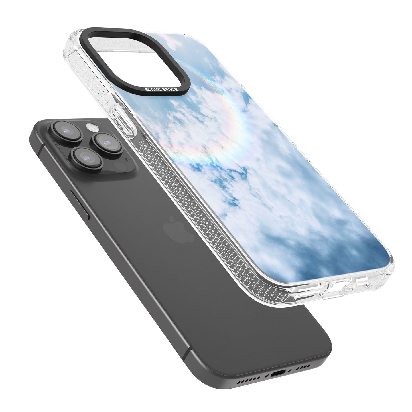 Pastellfarbener Regenbogenhimmel