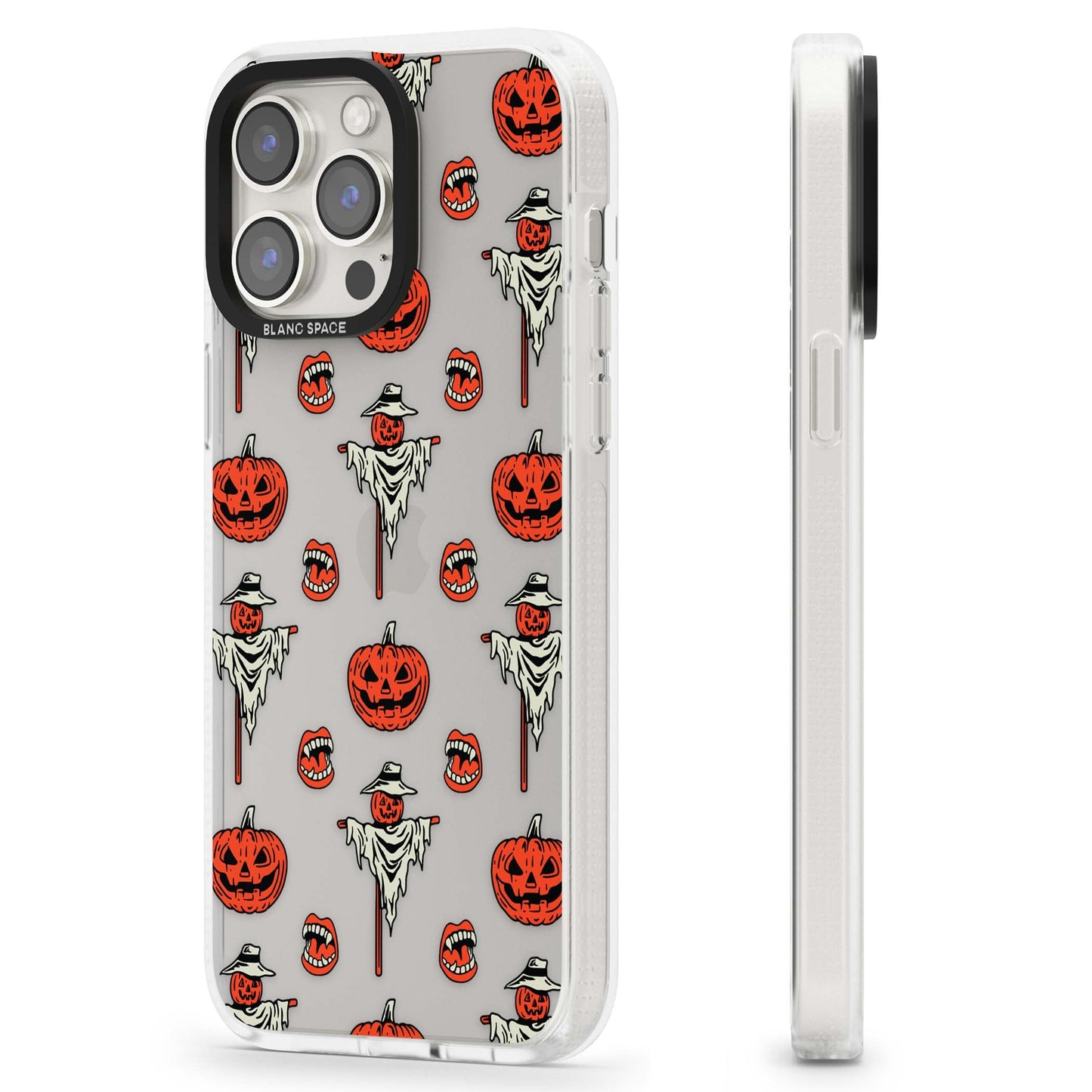 Retro Red Pumpkins & Scarecrows