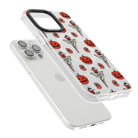 Retro Red Pumpkins & Scarecrows