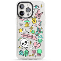 Autocollant introverti