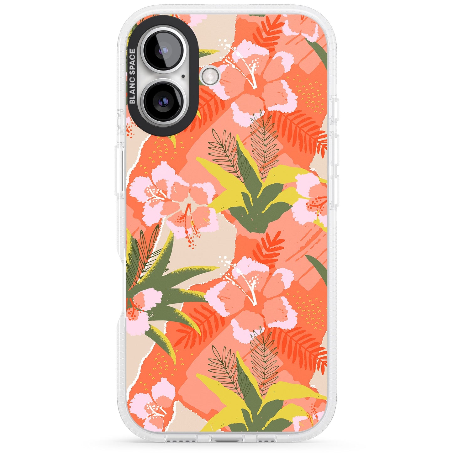 Hawaiian Flowers Abstract Pattern