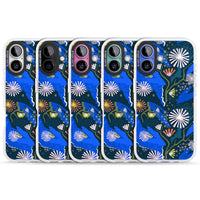 Dark Botanicals Abstract Pattern