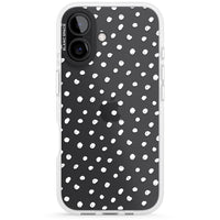 Messy White Dot Pattern