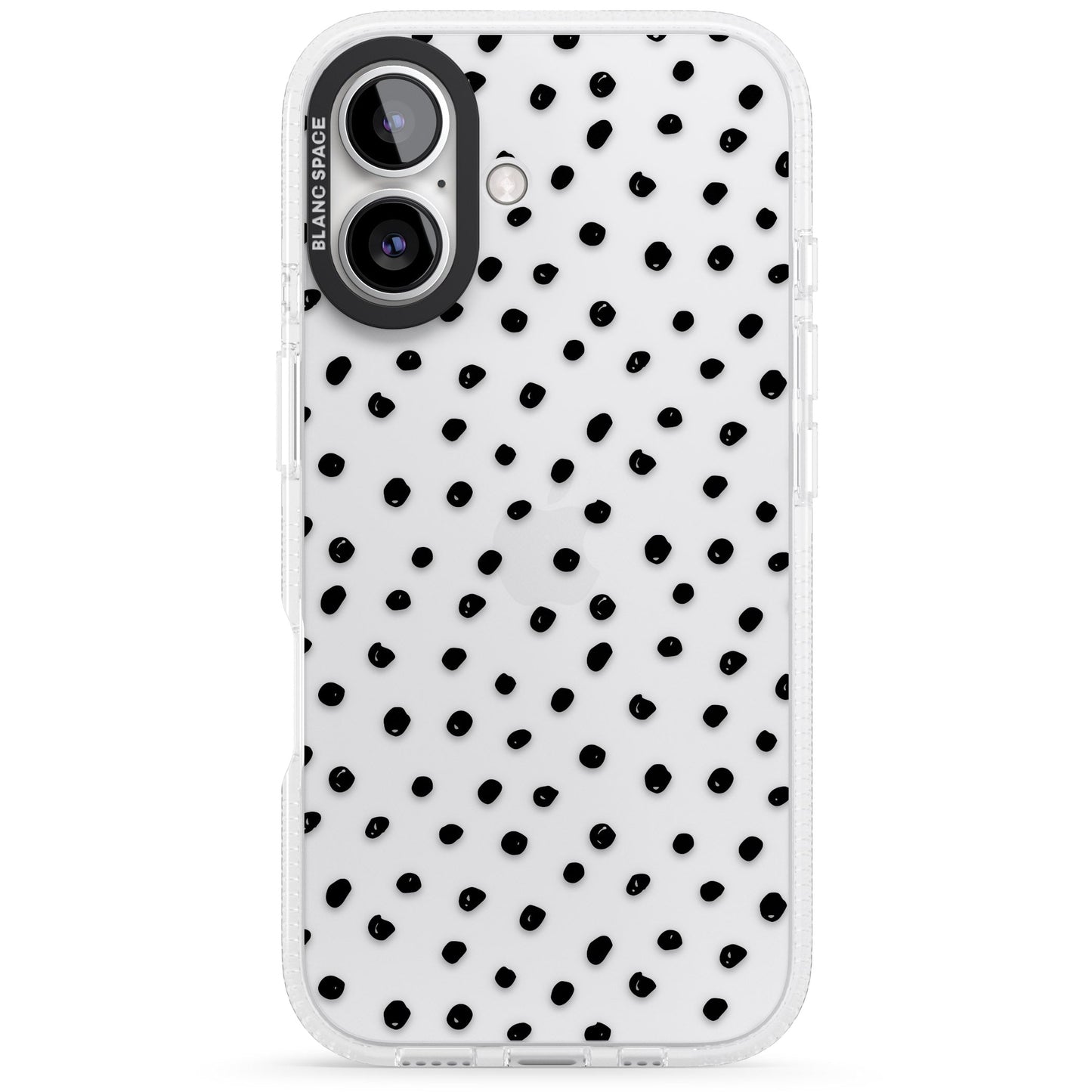 Messy Black Dot Pattern