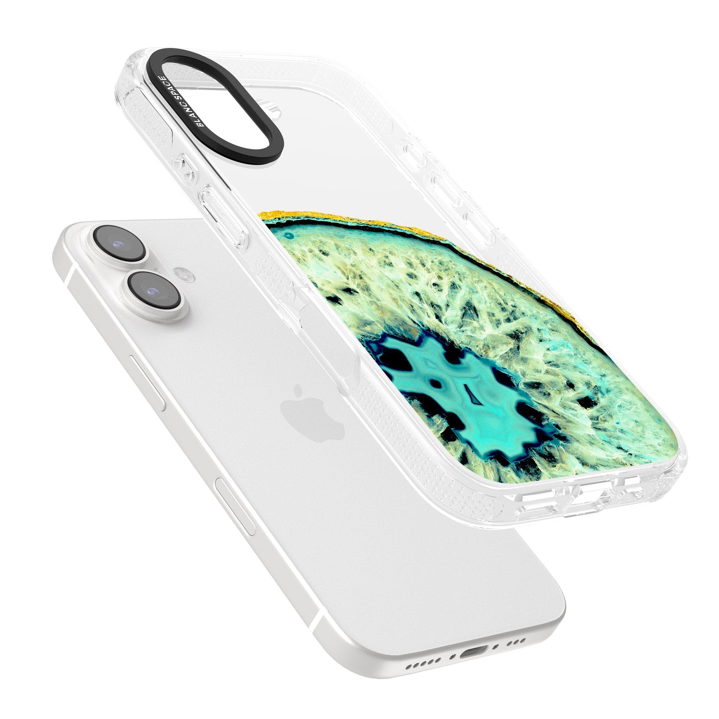 Géode turquoise en cristal