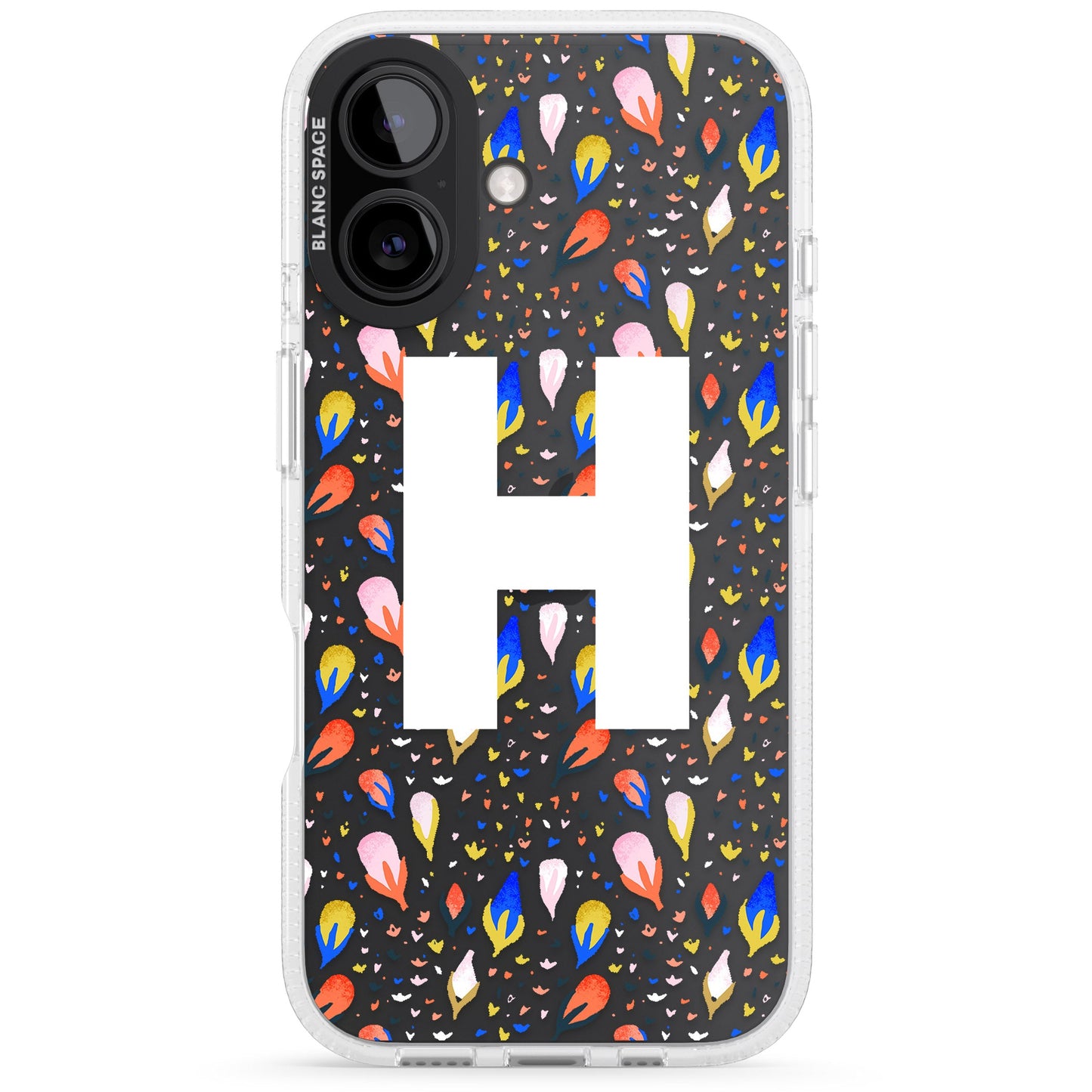 Personalised Abstract Floral Initial