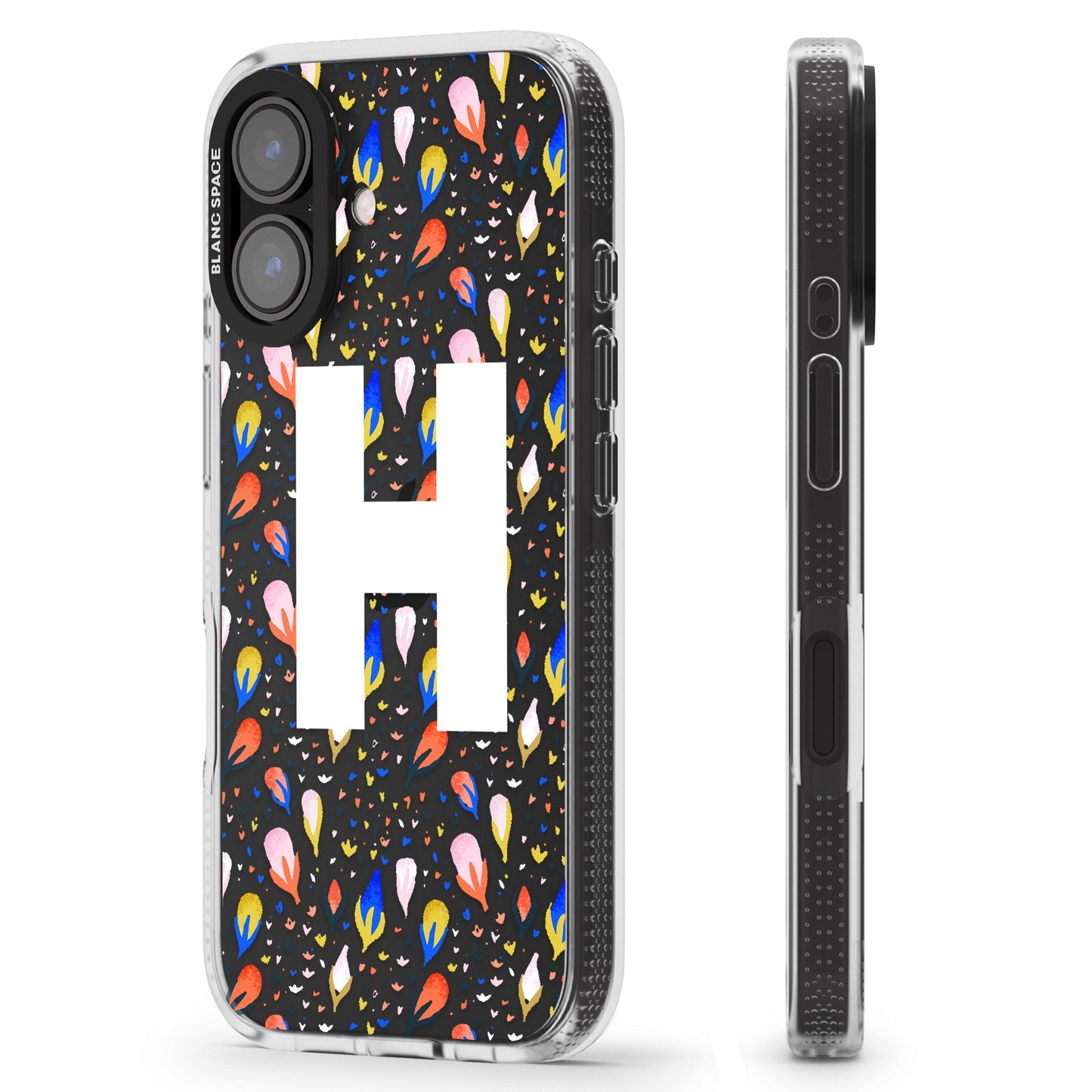 Personalised Abstract Floral Initial