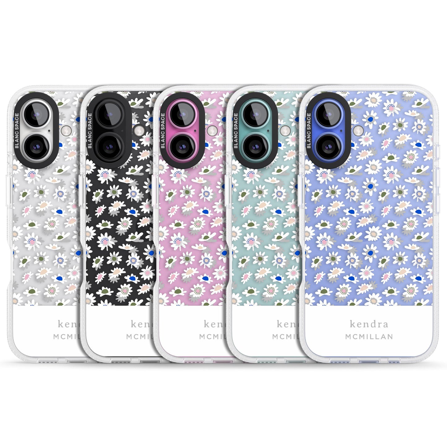 Personalised Grey & White Daisies