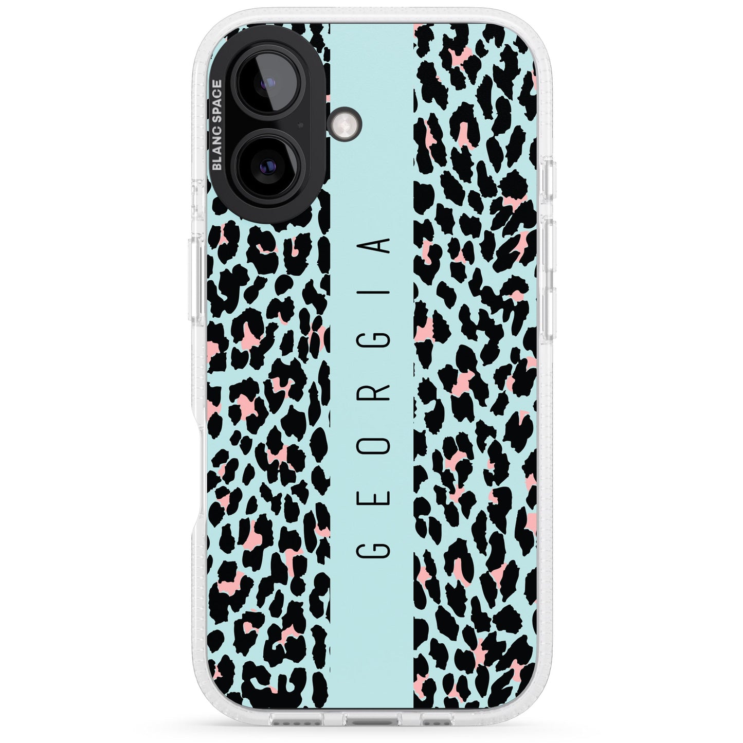 Léopard bleu personnalisé