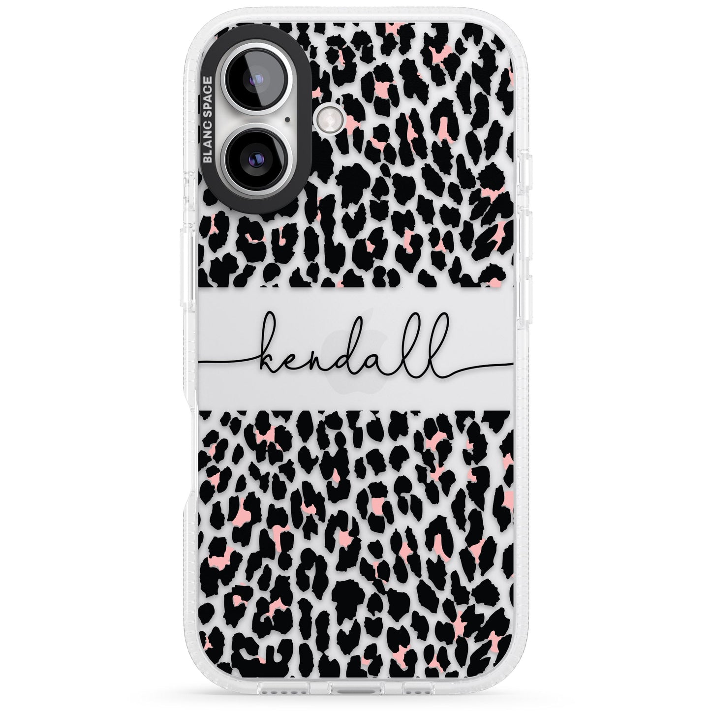Personalised Cursive Leopard Spots